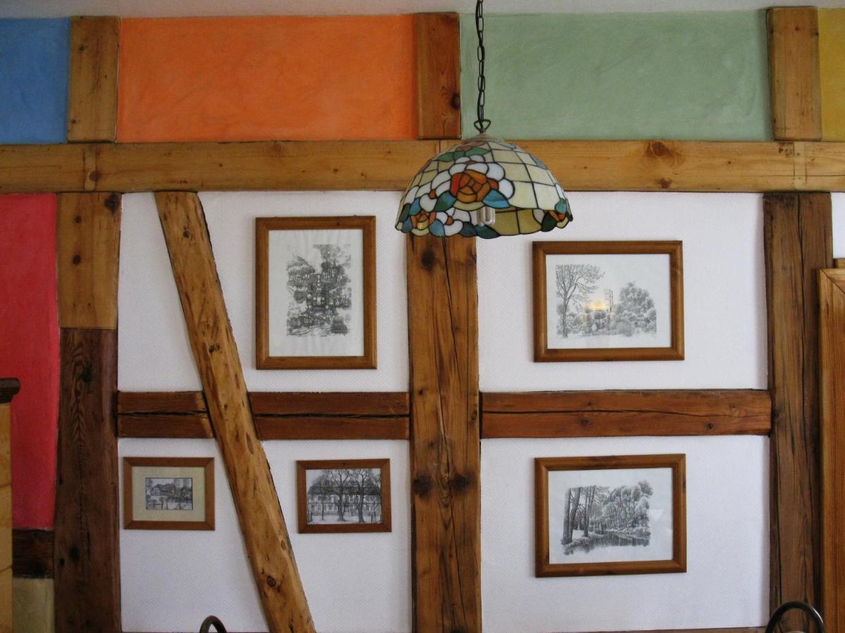 Alte Weberei Apartment Straupitz Bagian luar foto