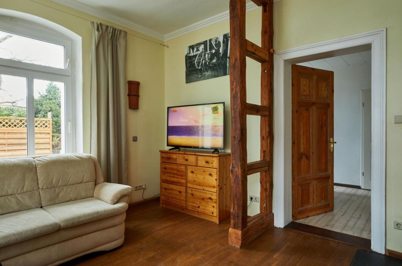 Alte Weberei Apartment Straupitz Bagian luar foto