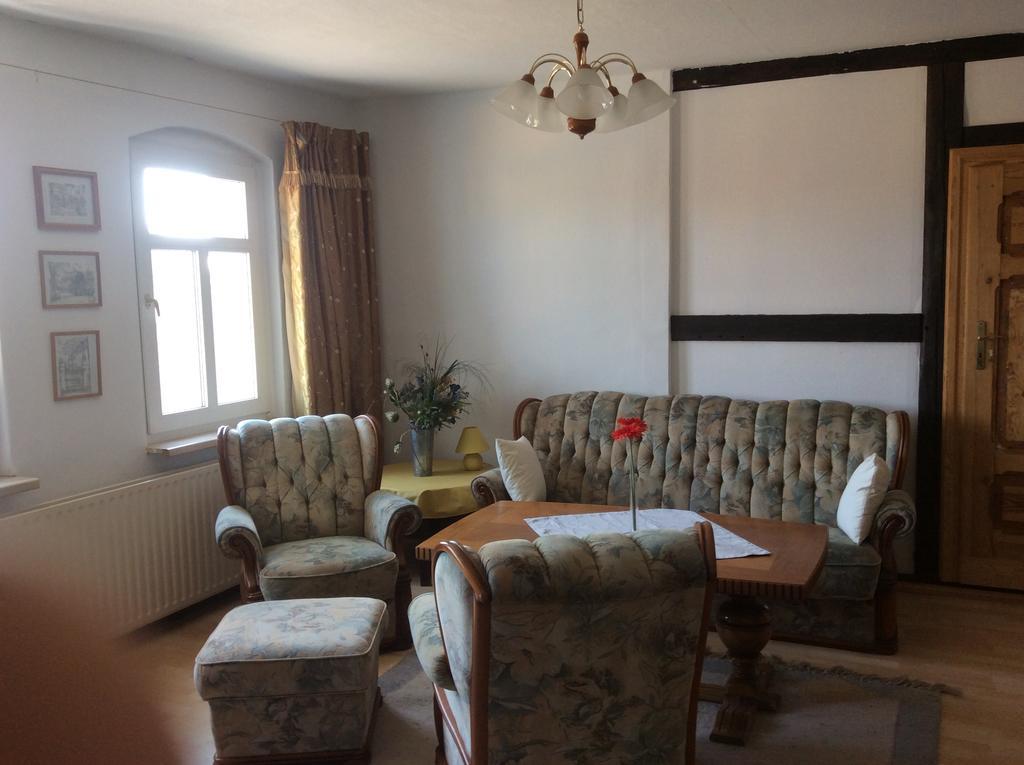 Alte Weberei Apartment Straupitz Bagian luar foto
